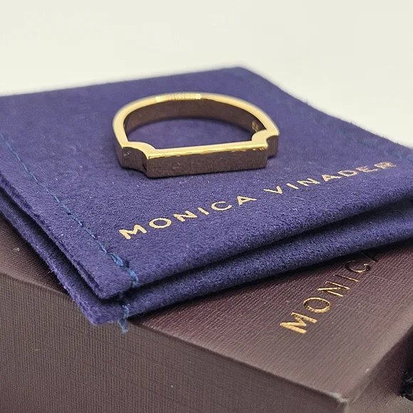 MONICA VINADER Gold Ring - Picture 4 of 6